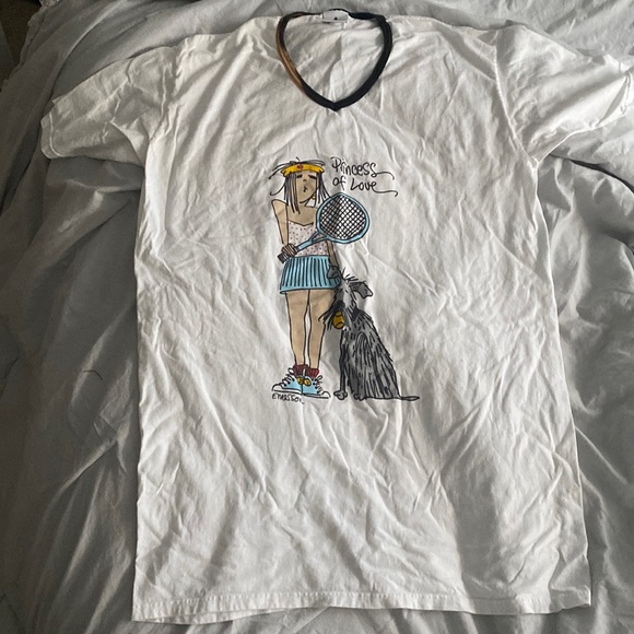Extra Large Tennis Sleep Shirt - Picture 2 of 5